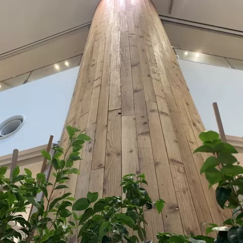 足場板加工塗装(阪神梅田本店)サムネイル