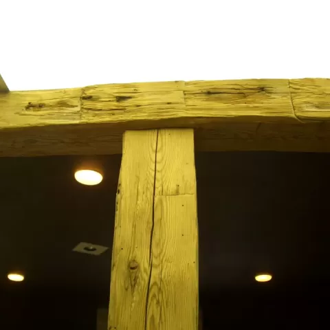 ハンドヒューンビームを住宅に使用サムネイル